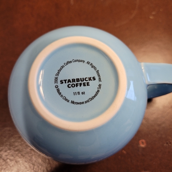 Starbucks blue mug - 2006 - Picture 2 of 3